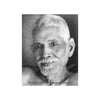 Premium Matte vertical posters - US MADE - Bhagavan Sri Ramana Maharshi - Indian Sage - "Silence is truth. Silence is bliss. Silence is peace." - Green Forest Home