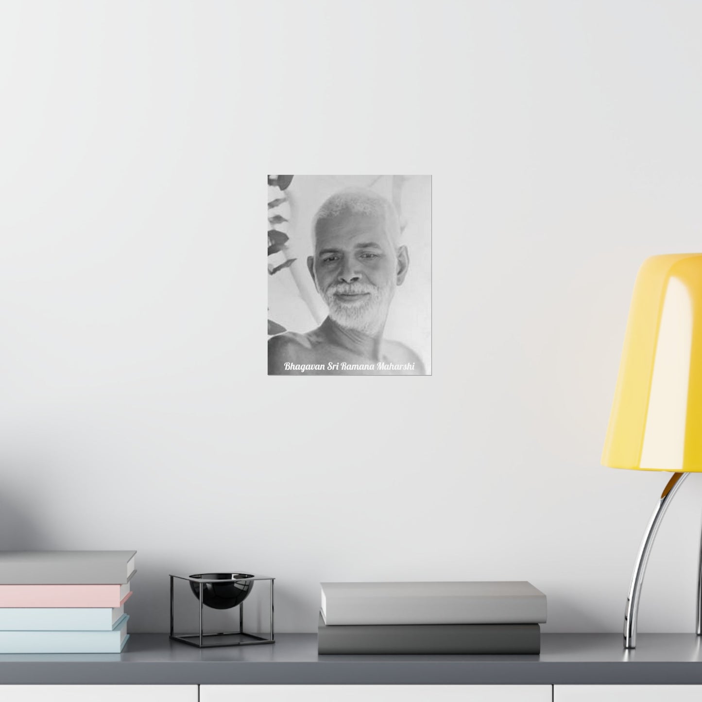 Premium Matte vertical posters - US MADE - Bhagavan Sri Ramana Maharshi - Indian Sage - "Silence is truth. Silence is bliss. Silence is peace." - Green Forest Home