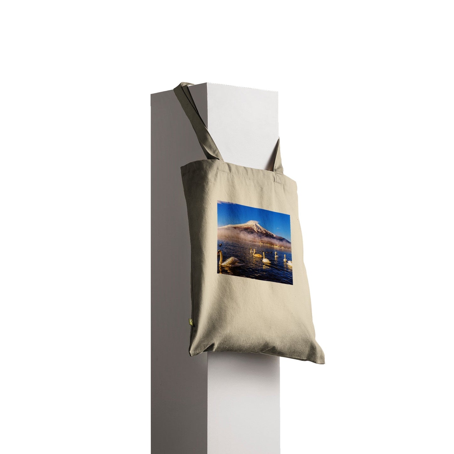 Premium Tote Bag - 100% cotton - Awesome Mt. Fuji JAPAN - at 3776 meters it is Japan's highest mountai - Green Forest Home