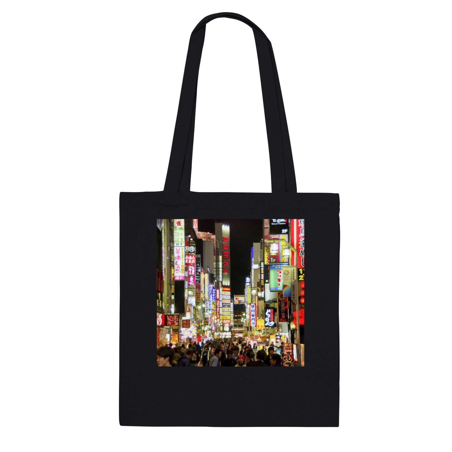 Premium Tote Bag - 100% cotton -Kabukicho is an entertainment and red-light district in Shinjuku, Tokyo, Japan. - Green Forest Home