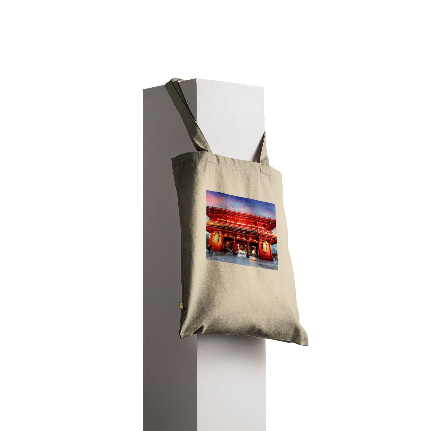 Premium tote bags - The ancient Buddhist Temple - Asakusa Temple - dedicated to Kannon, the Bodhisattva of compassion - JAPAN - Tote Bags - Green Forest Home