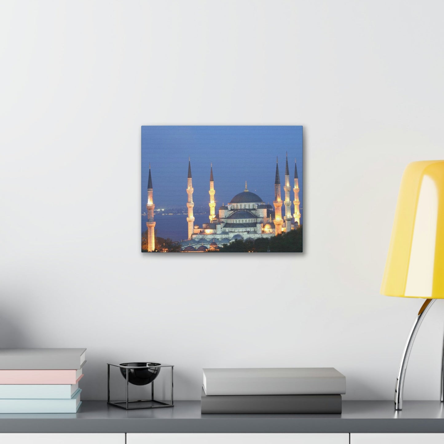 Printed in USA - Canvas Gallery Wraps - Çamlıca Republic Mosque - Capacity 63,000 - Islam religion - Istambul Turkey - Green Forest Home