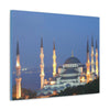 Printed in USA - Canvas Gallery Wraps - Çamlıca Republic Mosque - Capacity 63,000 - Islam religion - Istambul Turkey - Green Forest Home