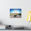 Printed in USA - Canvas Gallery Wraps - Great Mosque of Mecca - Islam religion - UAE - Green Forest Home