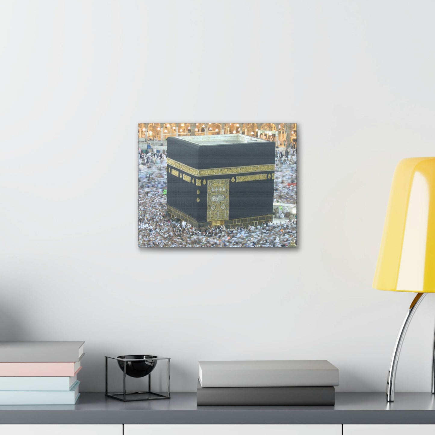 Printed in USA - Canvas Gallery Wraps - Great Mosque of Mecca - Islam religion - UAE - Green Forest Home