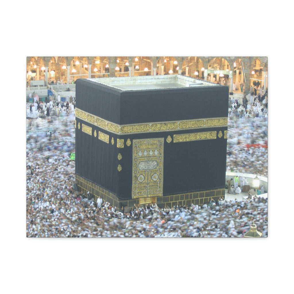 Printed in USA - Canvas Gallery Wraps - Great Mosque of Mecca - Islam religion - UAE - Green Forest Home