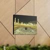 Printed in USA - Canvas Gallery Wraps - Holly Kaaba in Mecca, Saudi Arabia - UAE - Islam - Green Forest Home