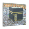 Printed in USA - Canvas Gallery Wraps - Holly Kaaba in Mecca, Saudi Arabia - UAE - Islam - Green Forest Home