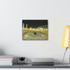 Printed in USA - Canvas Gallery Wraps - Holly Kaaba in Mecca, Saudi Arabia - UAE - Islam - Green Forest Home