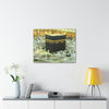 Printed in USA - Canvas Gallery Wraps - Holly Kaaba in Mecca, Saudi Arabia - UAE - Islam - Green Forest Home