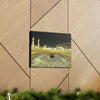 Printed in USA - Canvas Gallery Wraps - Holly Kaaba in Mecca, Saudi Arabia - UAE - Islam - Green Forest Home