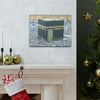 Printed in USA - Canvas Gallery Wraps - Holly Kaaba in Mecca, Saudi Arabia - UAE - Islam - Green Forest Home