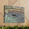 Printed in USA - Canvas Gallery Wraps - Holly Kaaba in Mecca, Saudi Arabia - UAE - Islam - Green Forest Home