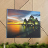 Printed in USA - Canvas Gallery Wraps - Melaka Straits Mosque - Floating mosque - Malaysia - Islam - Green Forest Home