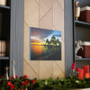 Printed in USA - Canvas Gallery Wraps - Melaka Straits Mosque - Floating mosque - Malaysia - Islam - Green Forest Home