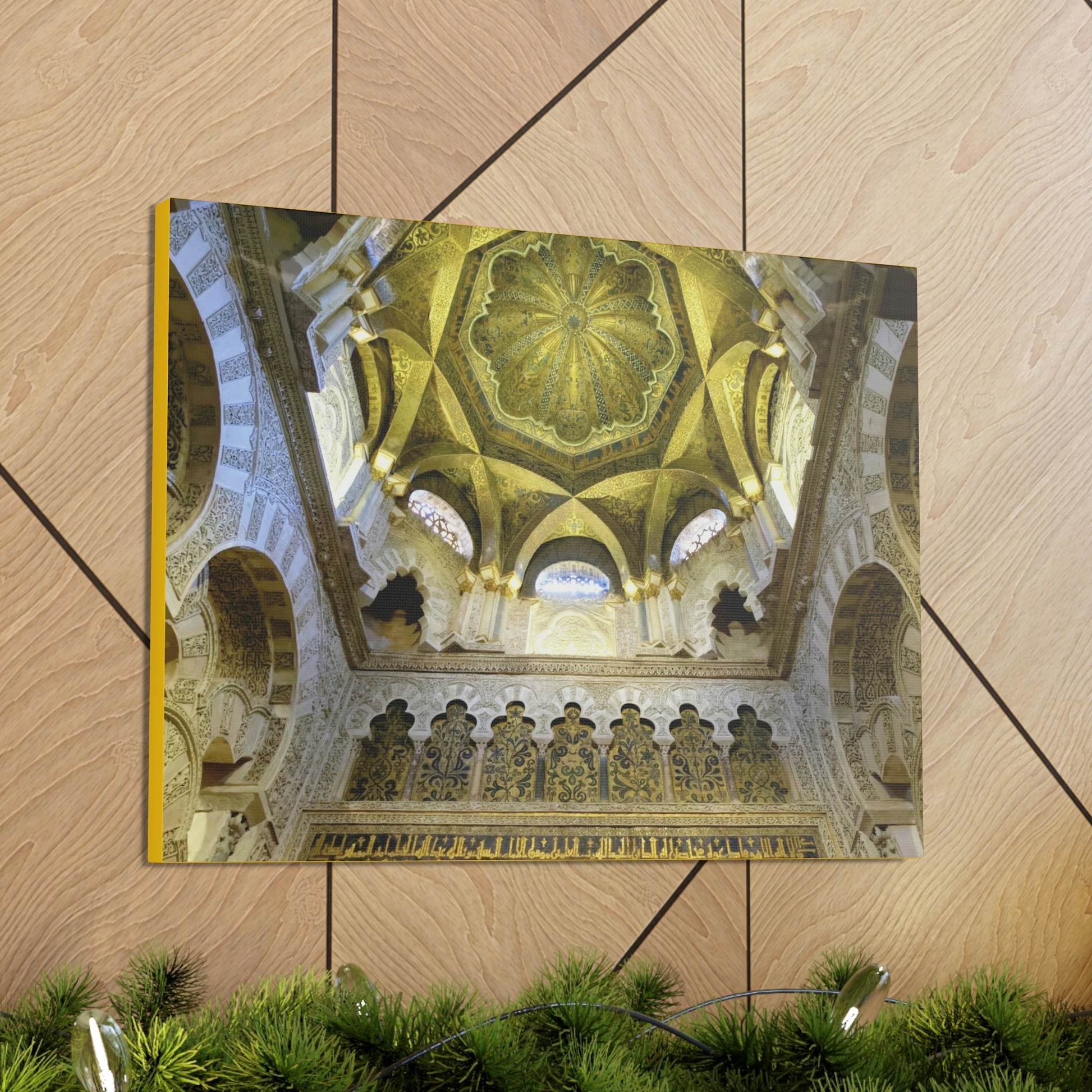 Printed in USA - Canvas Gallery Wraps - Mosque and Cathedral of Our Lady of the Assumption - Andalusia, Spain- Islam - Green Forest Home