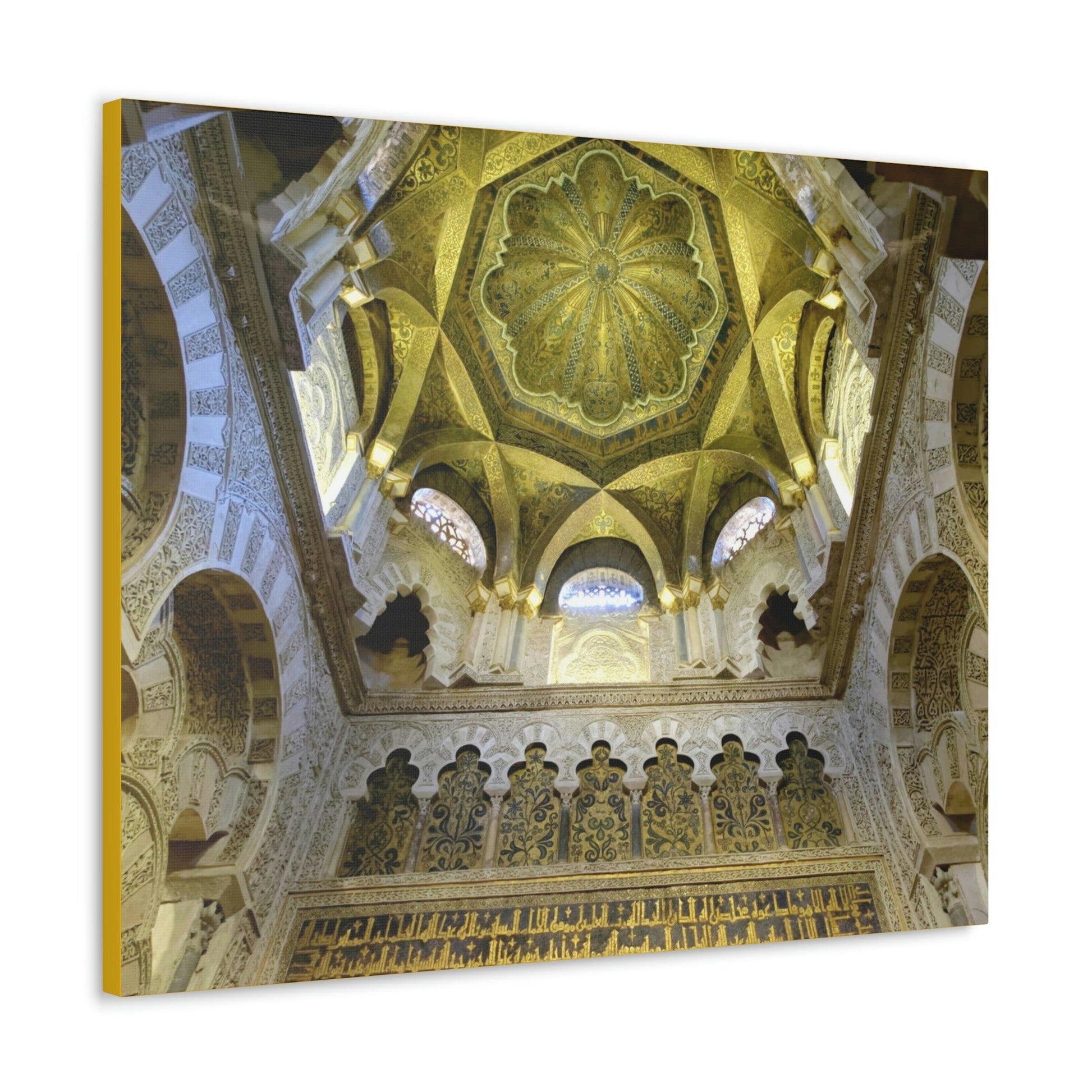 Printed in USA - Canvas Gallery Wraps - Mosque and Cathedral of Our Lady of the Assumption - Andalusia, Spain- Islam - Green Forest Home