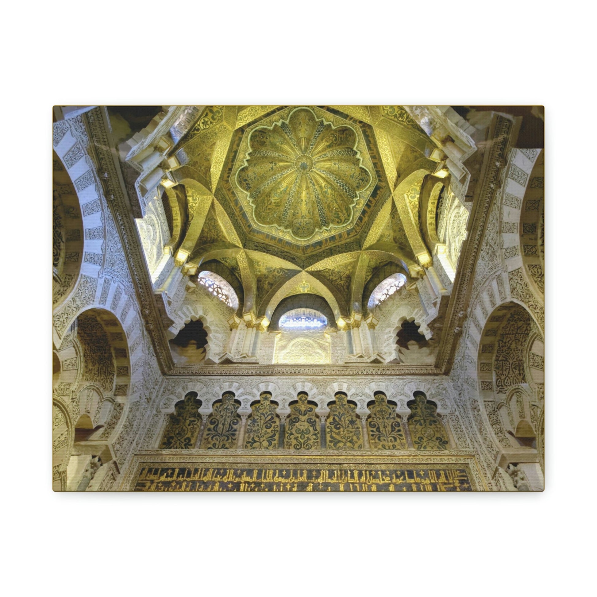 Printed in USA - Canvas Gallery Wraps - Mosque and Cathedral of Our Lady of the Assumption - Andalusia, Spain- Islam - Green Forest Home