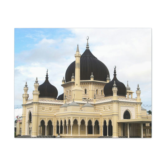 Printed in USA - Canvas Gallery Wraps - Mosque in the Alor Star, Kedah, Malaysia - Islam - Green Forest Home