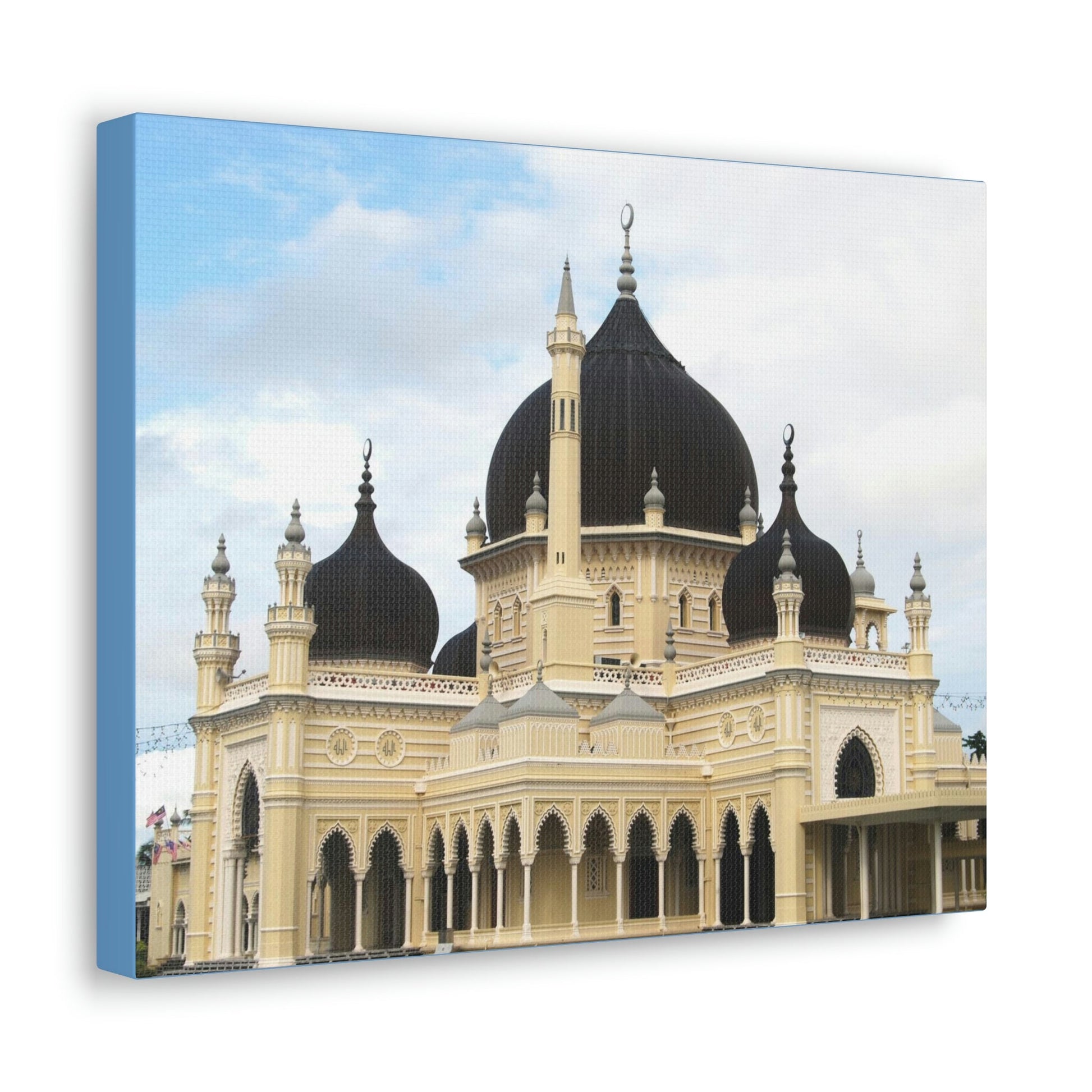 Printed in USA - Canvas Gallery Wraps - Mosque in the Alor Star, Kedah, Malaysia - Islam - Green Forest Home