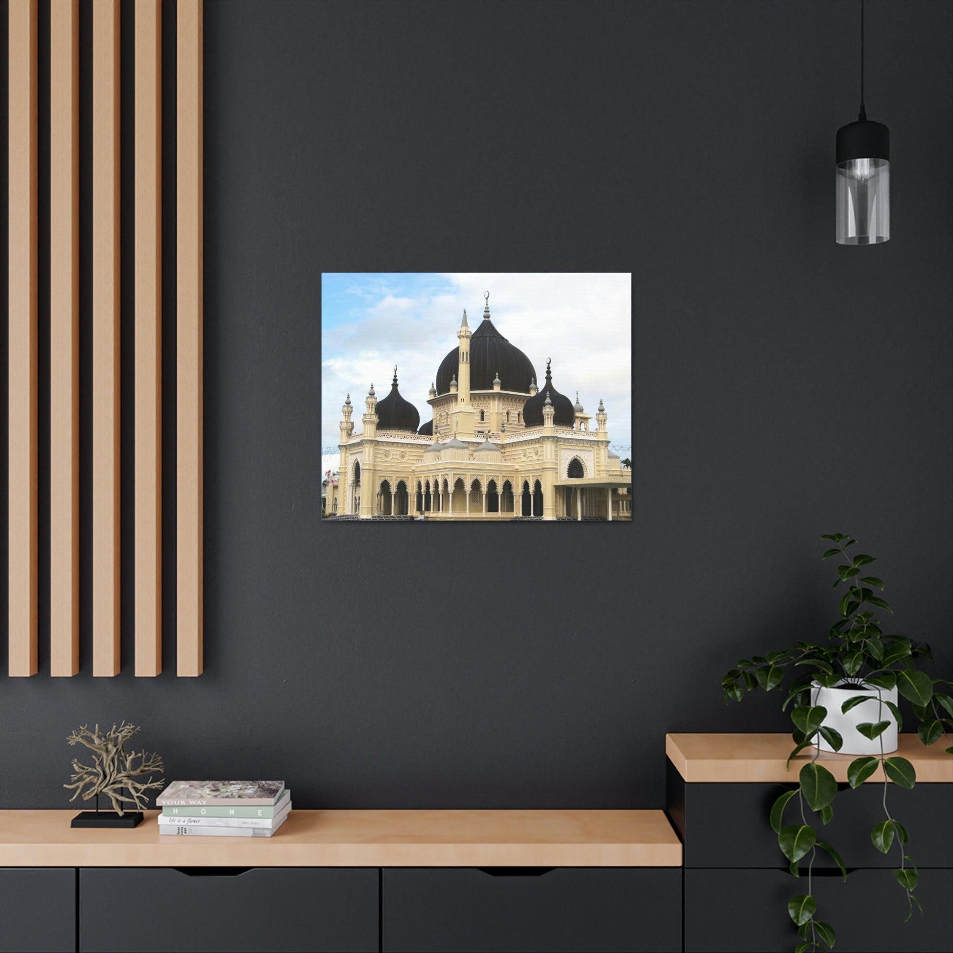 Printed in USA - Canvas Gallery Wraps - Mosque in the Alor Star, Kedah, Malaysia - Islam - Green Forest Home