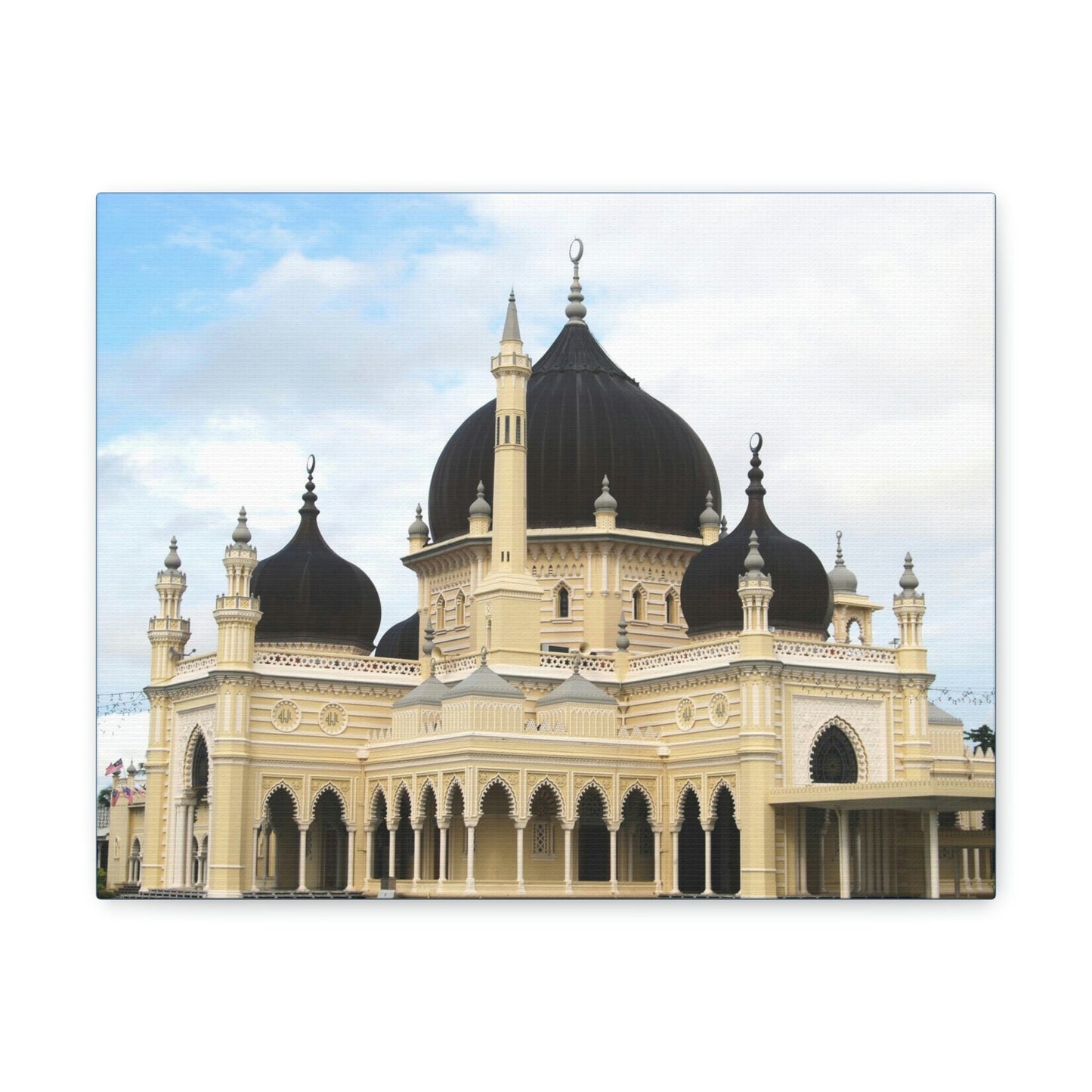 Printed in USA - Canvas Gallery Wraps - Mosque in the Alor Star, Kedah, Malaysia - Islam - Green Forest Home