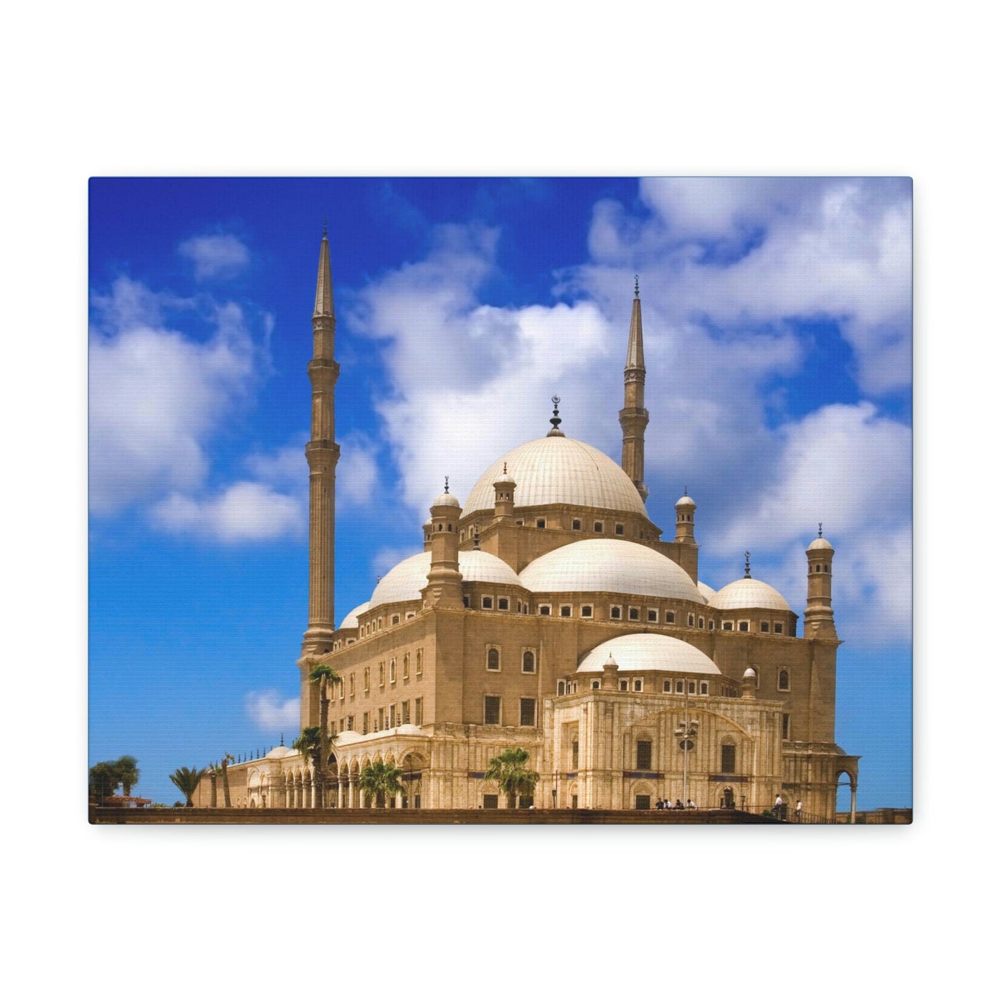 Printed in USA - Canvas Gallery Wraps - Mosque of Muhammad Ali in Cairo - Egypt - Islam - Green Forest Home