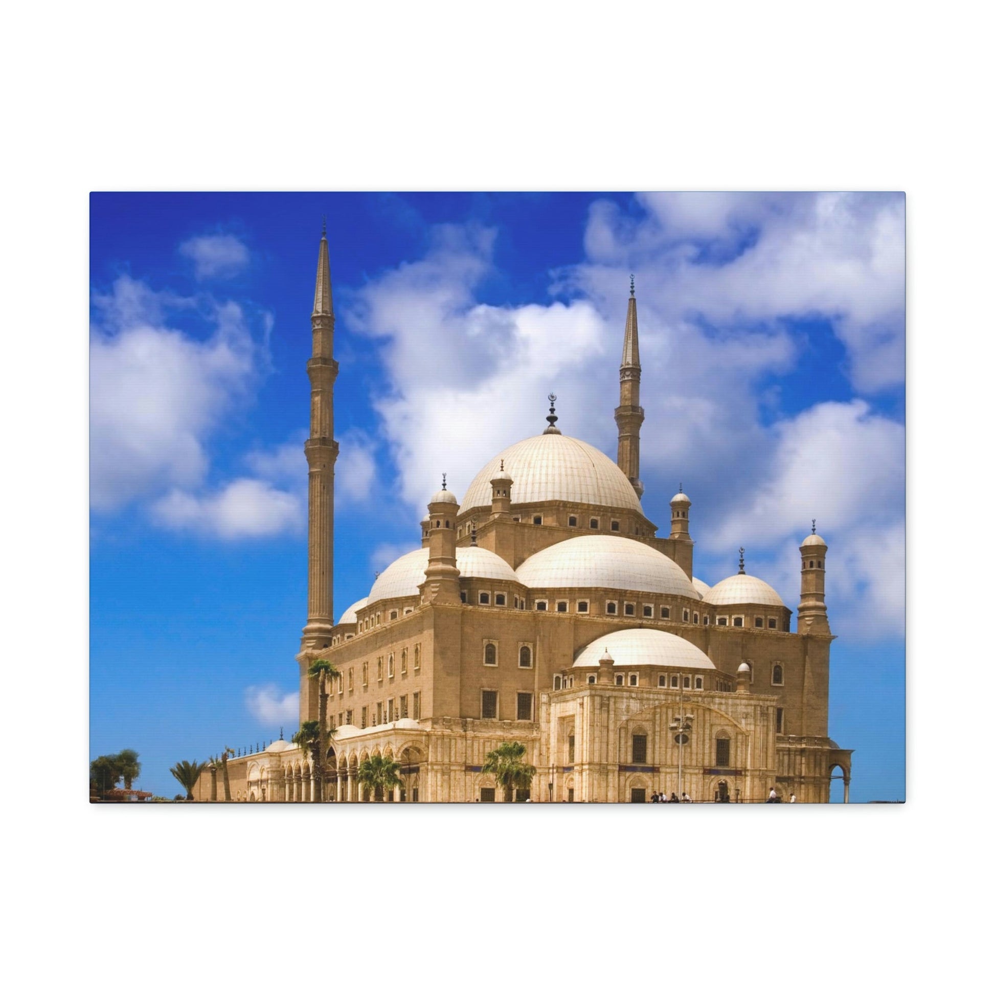 Printed in USA - Canvas Gallery Wraps - Mosque of Muhammad Ali in Cairo - Egypt - Islam - Green Forest Home