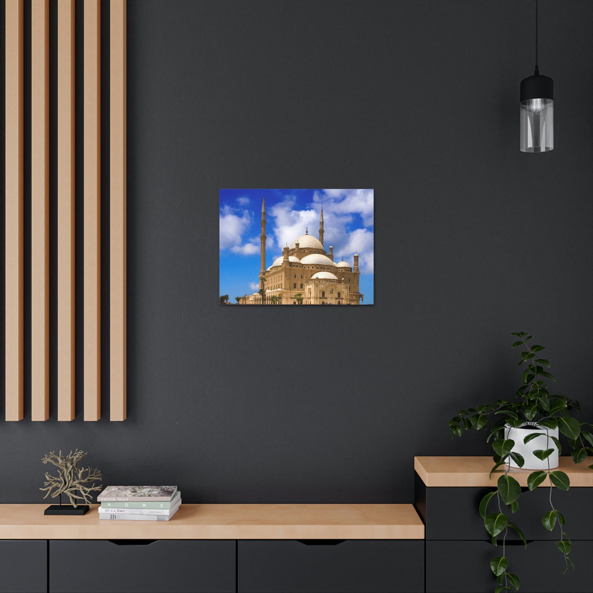 Printed in USA - Canvas Gallery Wraps - Mosque of Muhammad Ali in Cairo - Egypt - Islam - Green Forest Home