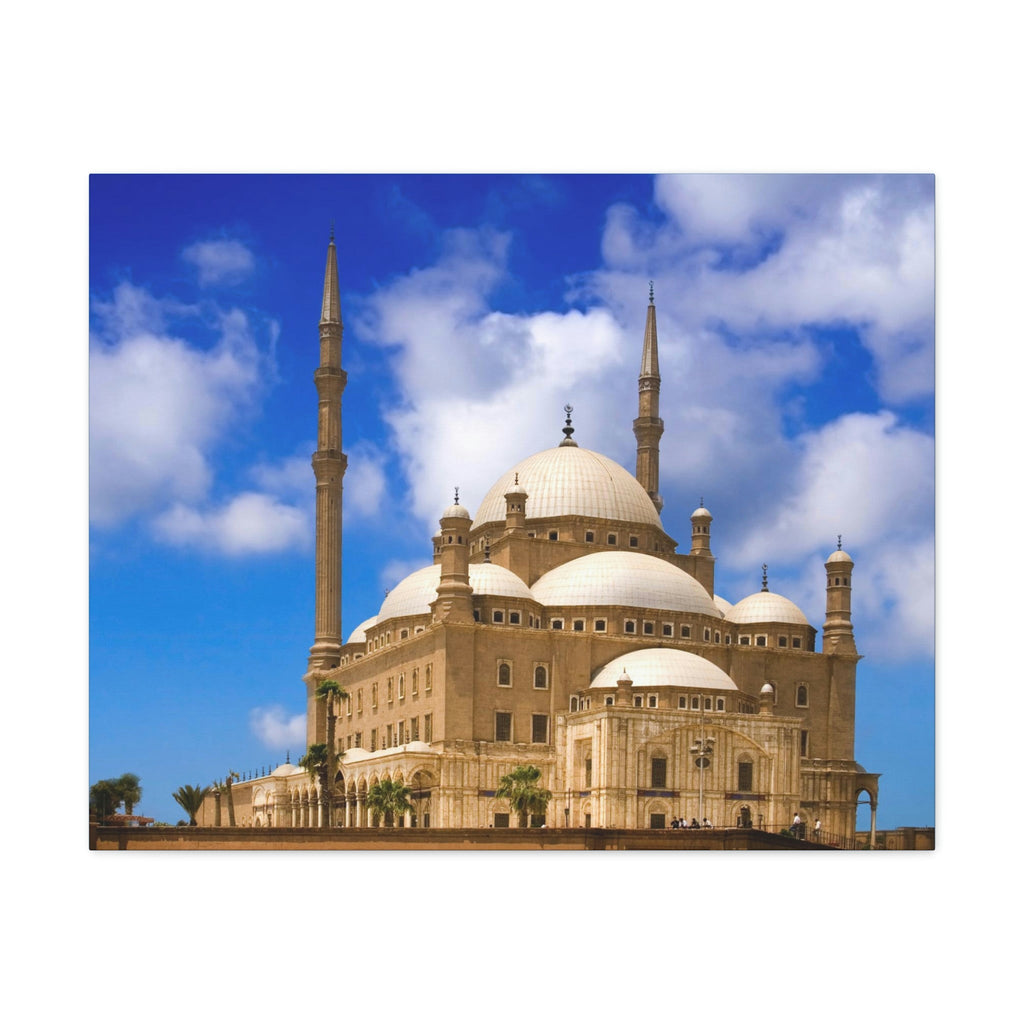 Printed in USA - Canvas Gallery Wraps - Mosque of Muhammad Ali in Cairo - Egypt - Islam - Green Forest Home