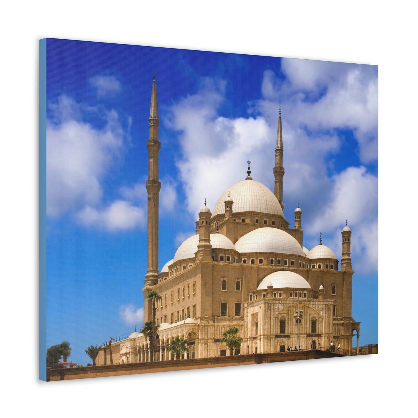 Printed in USA - Canvas Gallery Wraps - Mosque of Muhammad Ali in Cairo - Egypt - Islam - Green Forest Home