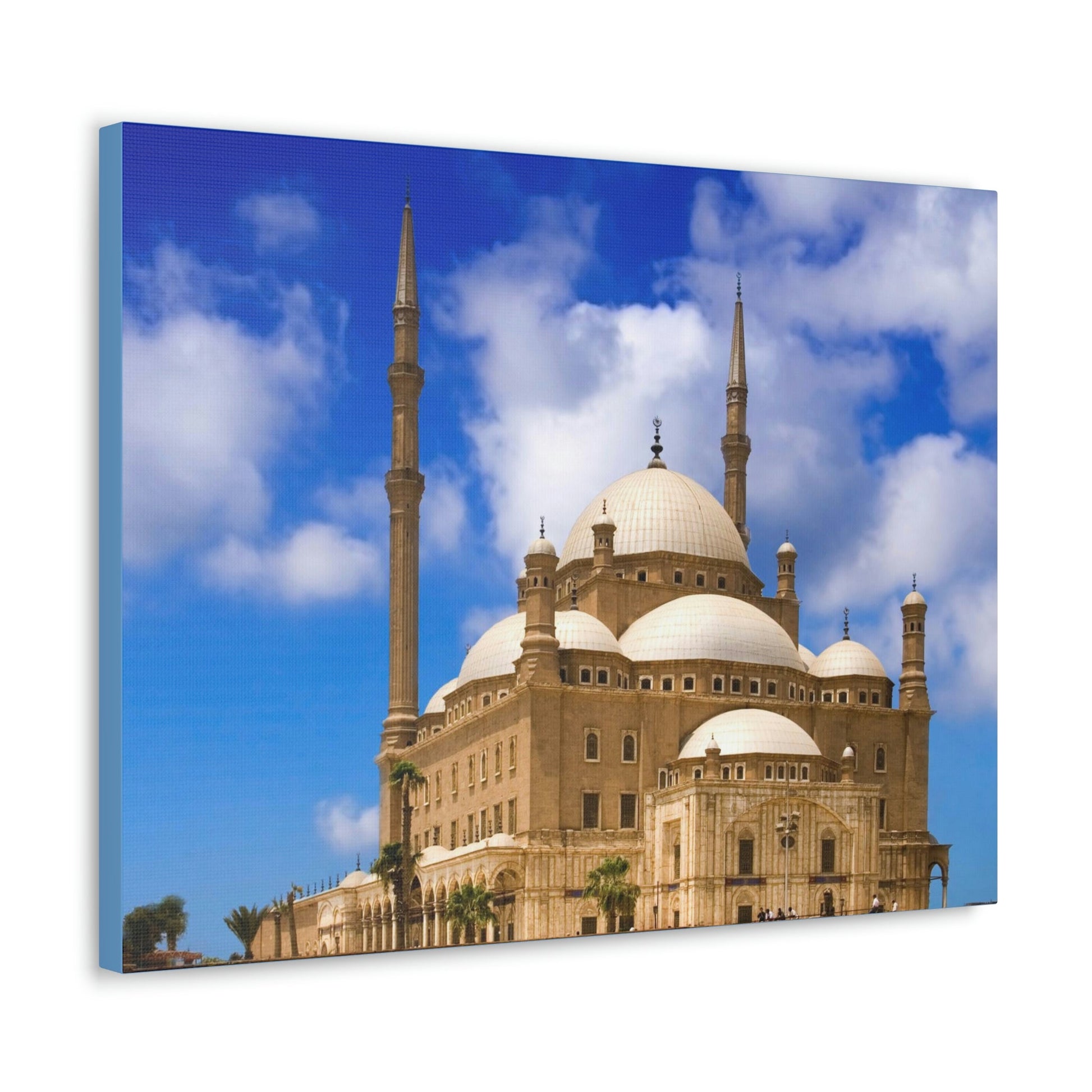 Printed in USA - Canvas Gallery Wraps - Mosque of Muhammad Ali in Cairo - Egypt - Islam - Green Forest Home