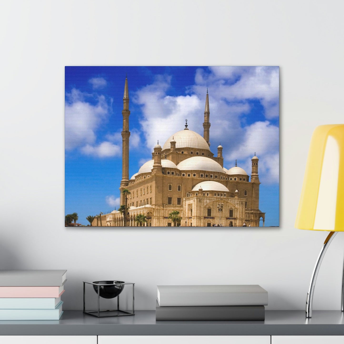 Printed in USA - Canvas Gallery Wraps - Mosque of Muhammad Ali in Cairo - Egypt - Islam - Green Forest Home