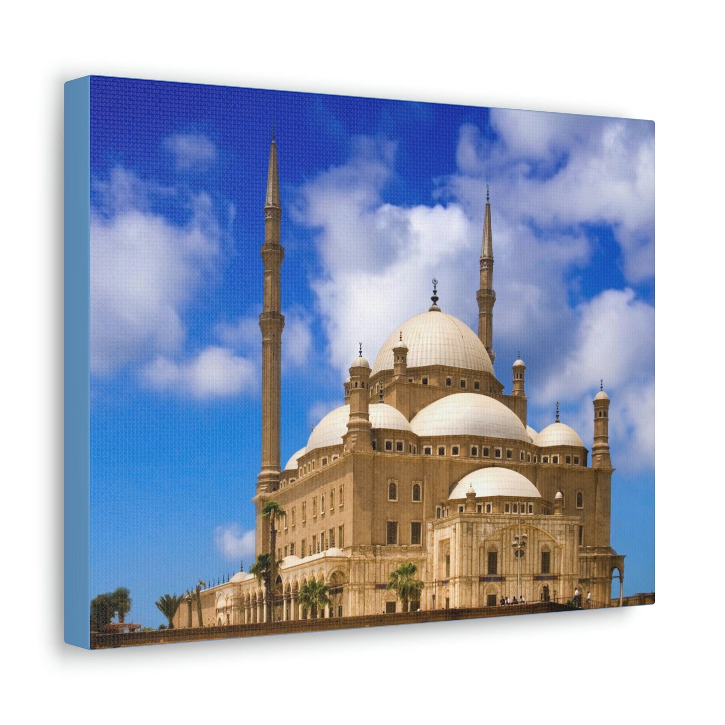 Printed in USA - Canvas Gallery Wraps - Mosque of Muhammad Ali in Cairo - Egypt - Islam - Green Forest Home