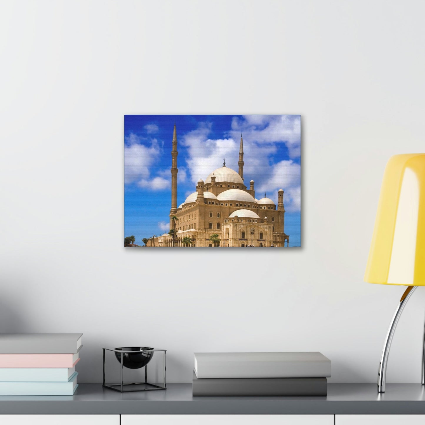 Printed in USA - Canvas Gallery Wraps - Mosque of Muhammad Ali in Cairo - Egypt - Islam - Green Forest Home