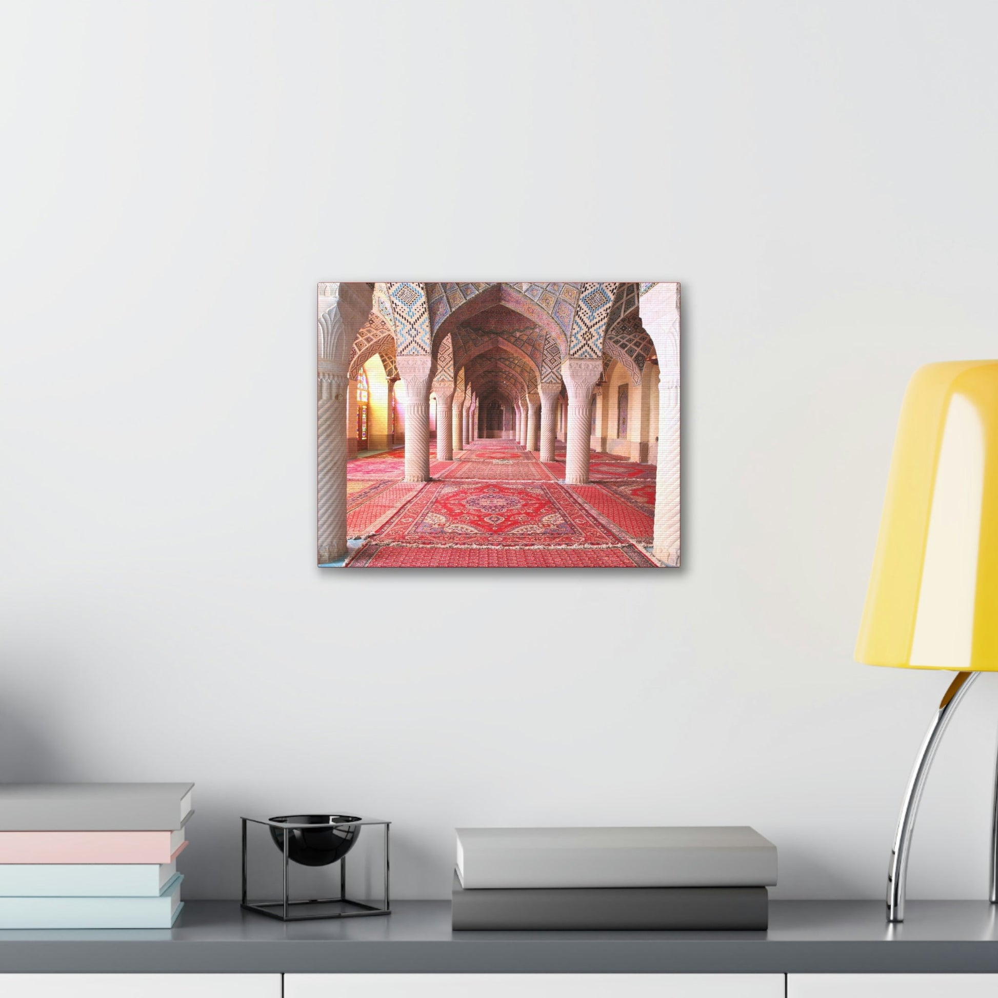 Printed in USA - Canvas Gallery Wraps - Nasir al-Mulk mosque, Shiraz, Iran - Islam - Green Forest Home