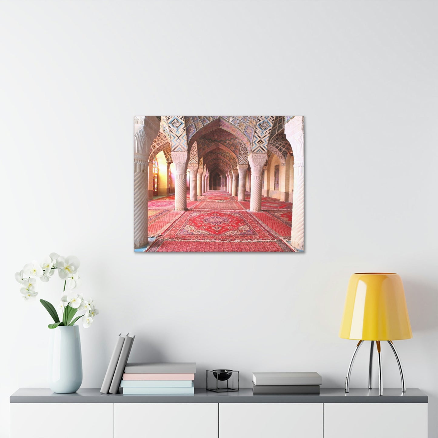 Printed in USA - Canvas Gallery Wraps - Nasir al-Mulk mosque, Shiraz, Iran - Islam - Green Forest Home