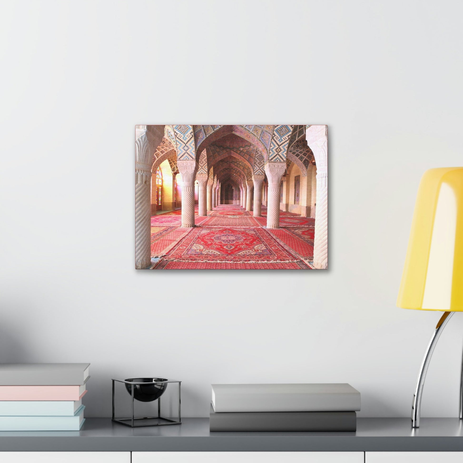 Printed in USA - Canvas Gallery Wraps - Nasir al-Mulk mosque, Shiraz, Iran - Islam - Green Forest Home