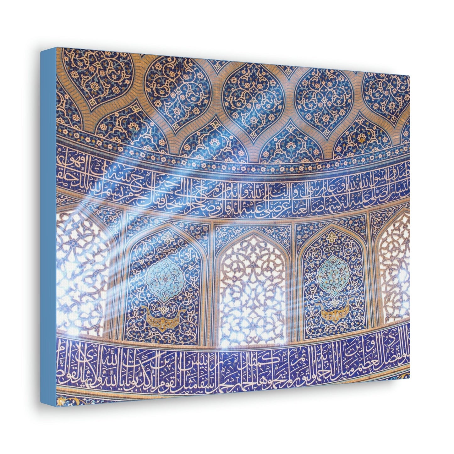 Printed in USA - Canvas Gallery Wraps - Sheikh Lotfollah Mosque - Iran - Islam - Green Forest Home