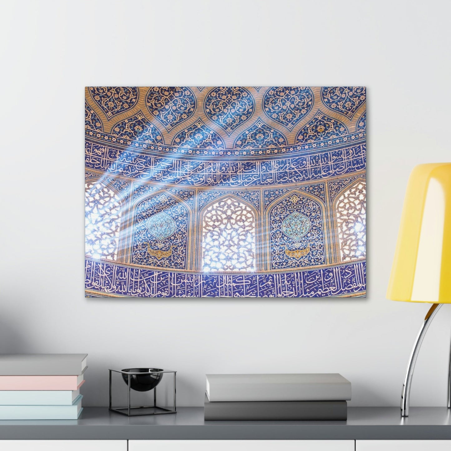 Printed in USA - Canvas Gallery Wraps - Sheikh Lotfollah Mosque - Iran - Islam - Green Forest Home