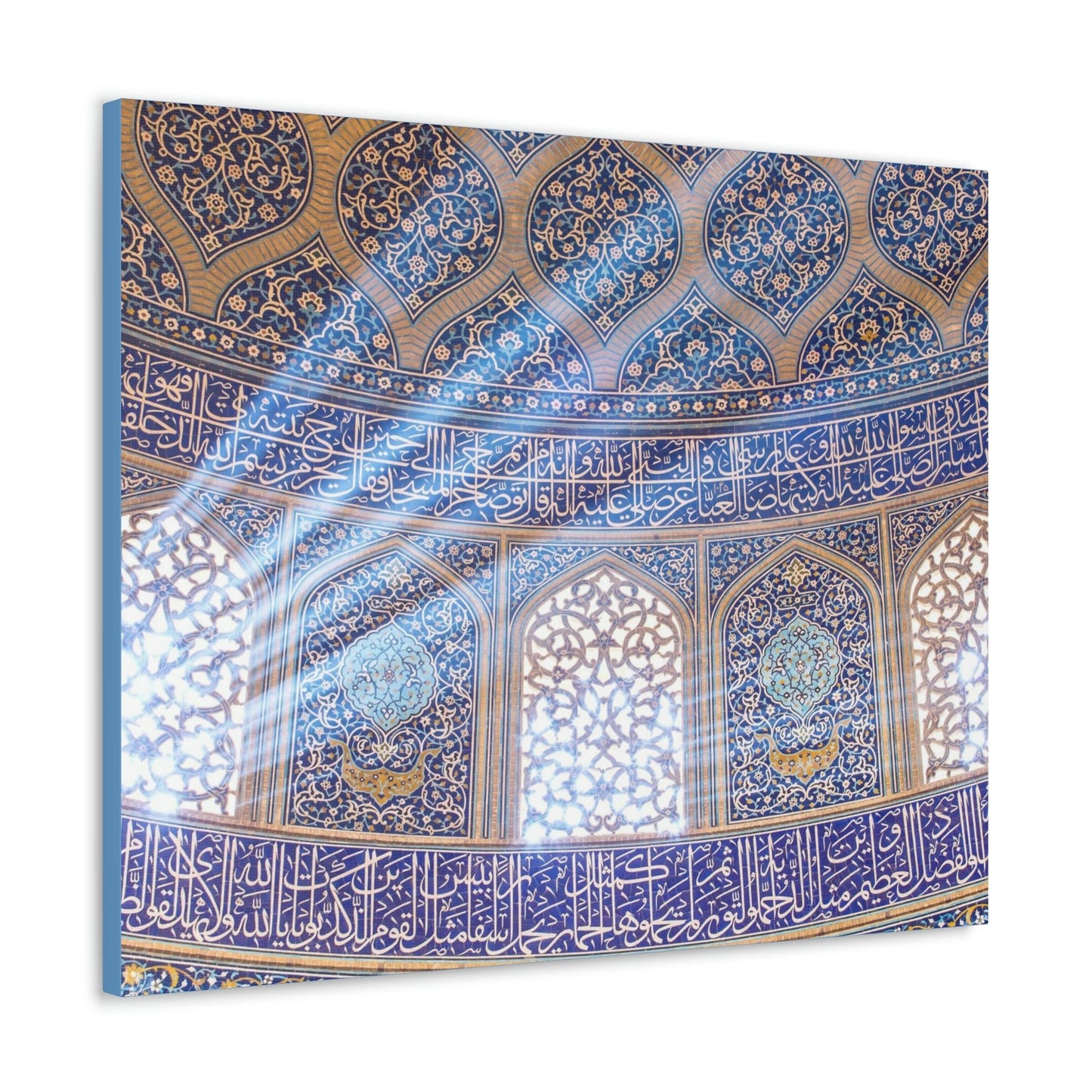 Printed in USA - Canvas Gallery Wraps - Sheikh Lotfollah Mosque - Iran - Islam - Green Forest Home