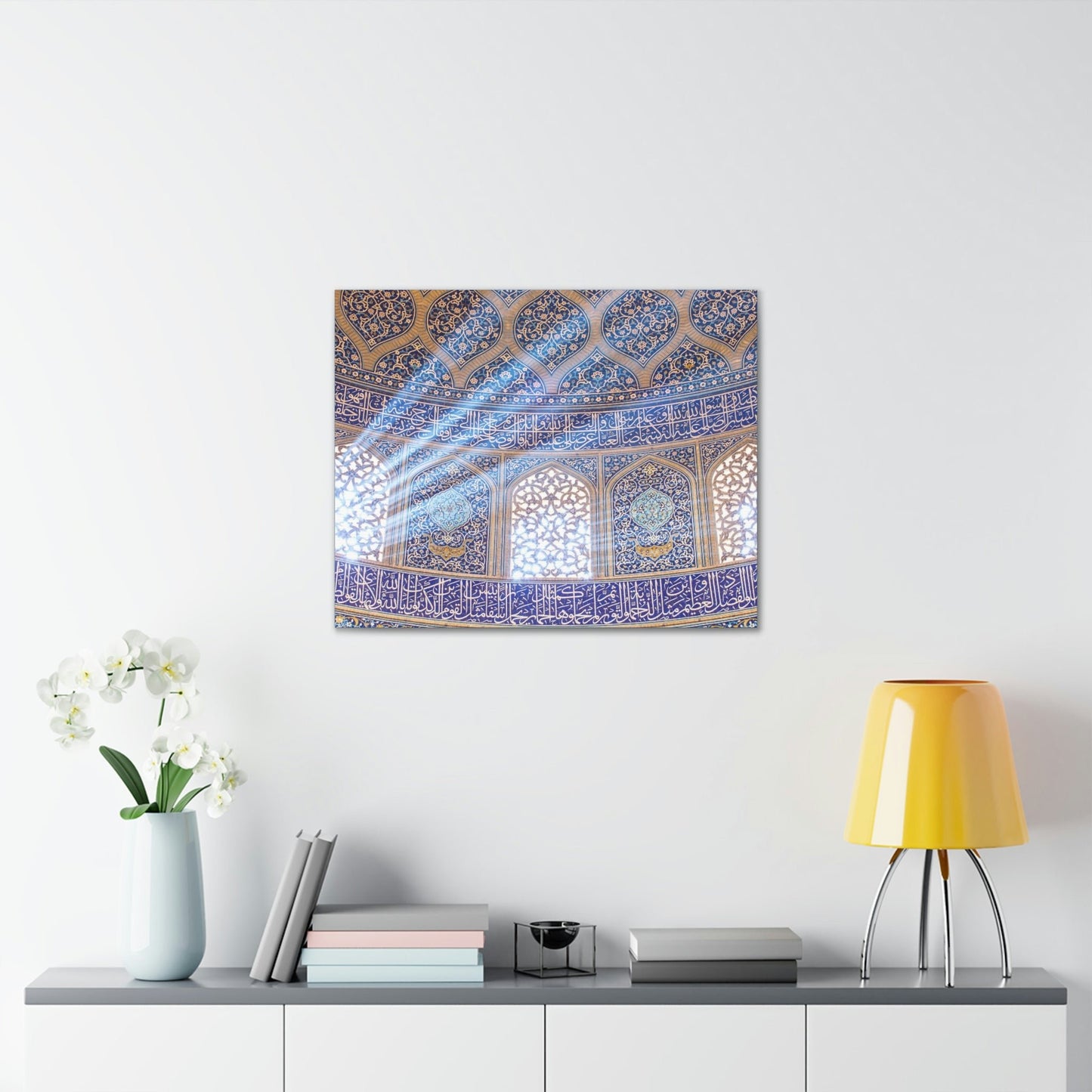 Printed in USA - Canvas Gallery Wraps - Sheikh Lotfollah Mosque - Iran - Islam - Green Forest Home