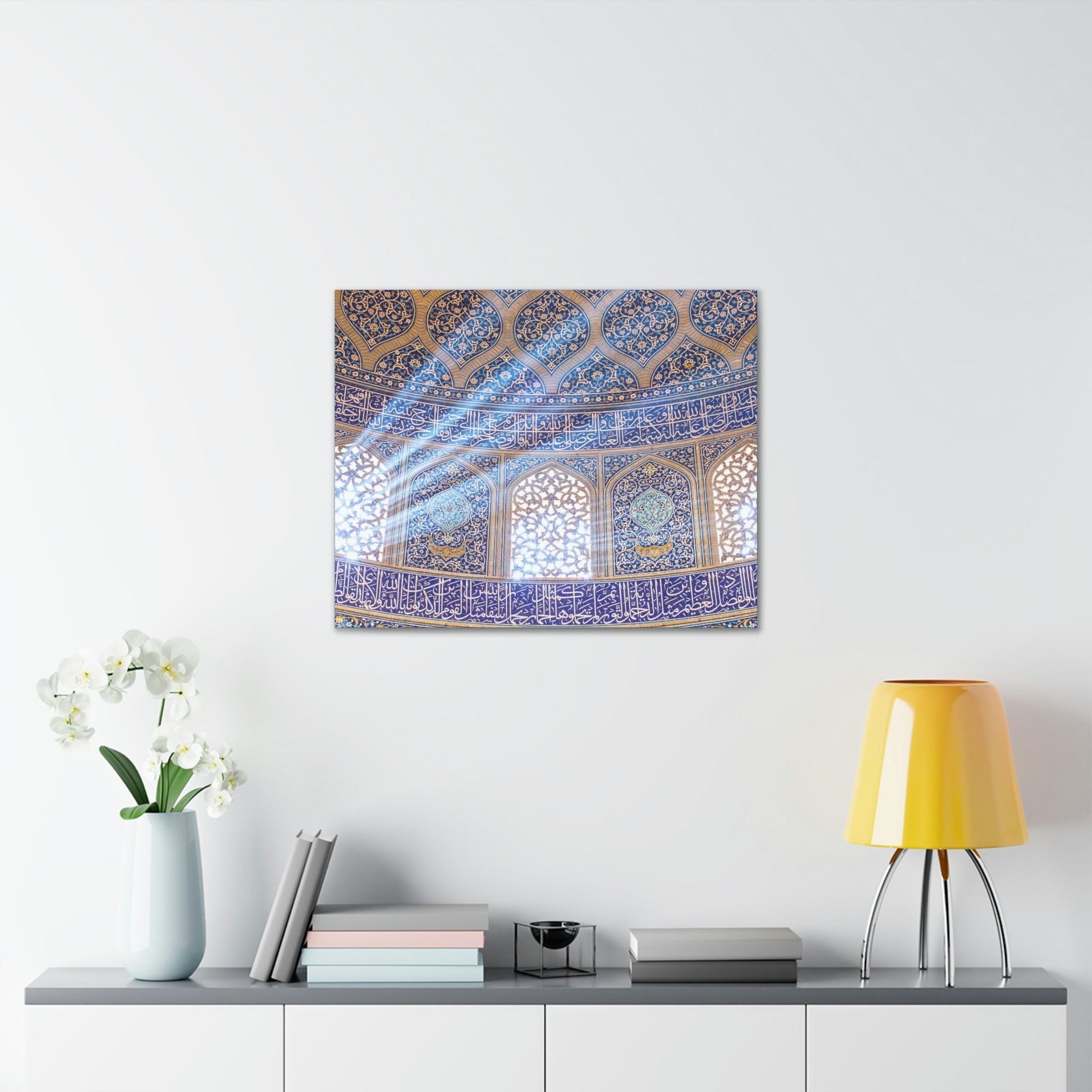 Printed in USA - Canvas Gallery Wraps - Sheikh Lotfollah Mosque - Iran - Islam - Green Forest Home