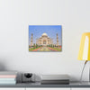 Printed in USA - Canvas Gallery Wraps - Taj Mahal - a UNESCO site - Monument to Love - Agra India - Islam - Green Forest Home