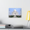 Printed in USA - Canvas Gallery Wraps - Taj Mahal - a UNESCO site - Monument to Love - Agra India - Islam - Green Forest Home