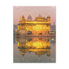 Printed in USA - Canvas Gallery Wraps - The Golden Temple in Amritsar, Punjab - India - Sikhsm - Green Forest Home