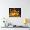 Printed in USA - Canvas Gallery Wraps - The Golden Temple in Amritsar, Punjab - India - Sikhsm - Green Forest Home