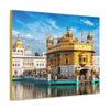 Printed in USA - Canvas Gallery Wraps - The Golden Temple in Amritsar, Punjab - India - Sikhsm - Green Forest Home