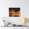 Printed in USA - Canvas Gallery Wraps - The Golden Temple in Amritsar, Punjab - India - Sikhsm - Green Forest Home