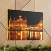 Printed in USA - Canvas Gallery Wraps - The Golden Temple in Amritsar, Punjab - India - Sikhsm - Green Forest Home